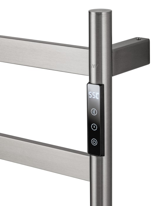 Полотенцесушитель электрический, Wonzon & Woghand Essen, WW-A404-BR цвет: никель