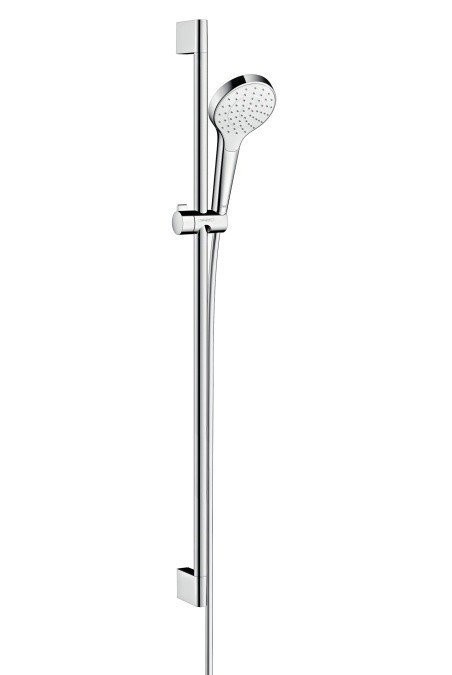 Душевой гарнитур 110 со штангой 90см Croma Select S Hansgrohe, белый, хром арт. 26575400