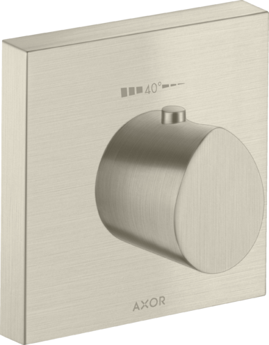 Термостат для душа Starck Organic Axor, шлифованный никель арт. 12712820