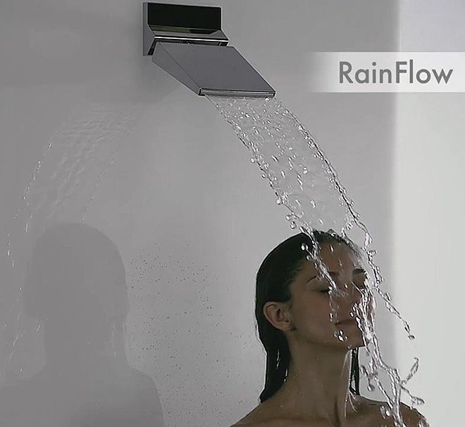 Верхний душ 150 с настенным креплением Raindance Rainfall Hansgrohe, хром арт. 26442000
