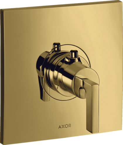 Термостат для душа HighFlow Citterio Axor, полированное золото арт. 39711990