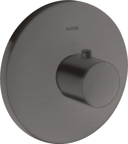 Термостат для душа Uno Axor, шлифованный черный хром арт. 38715340