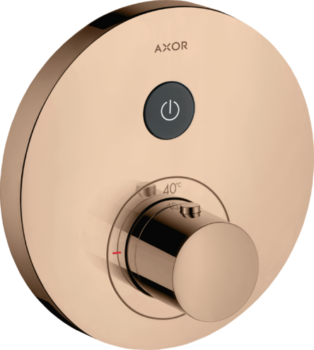 Термостат для душа ShowerSelect Axor, полированное красное золото арт. 36722300