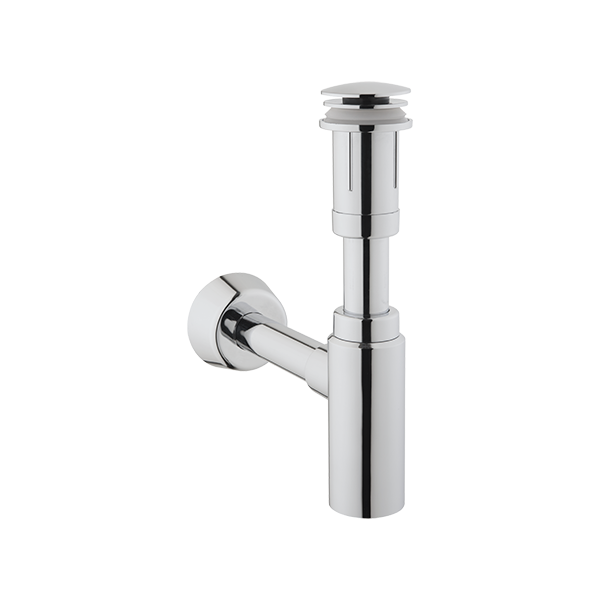 Сифон для раковины VitrA с донным клапаном, A45154 цвет: хром