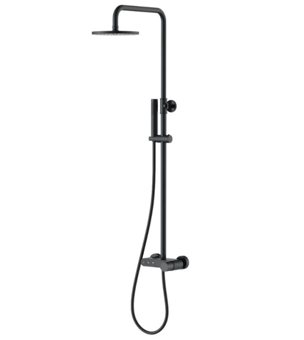 Душевая стойка Boheme Stick 128-BB black diamond black