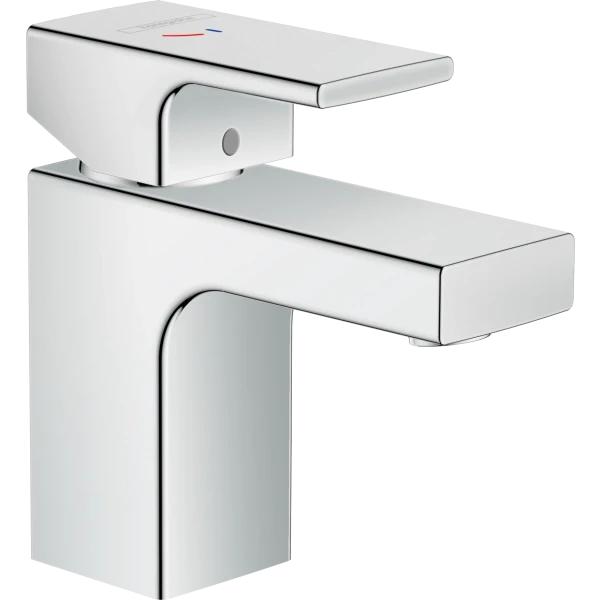 Смеситель для раковины CoolStart со сливным гарнитуром, Hansgrohe Vernis Shape, хром арт. 71593000