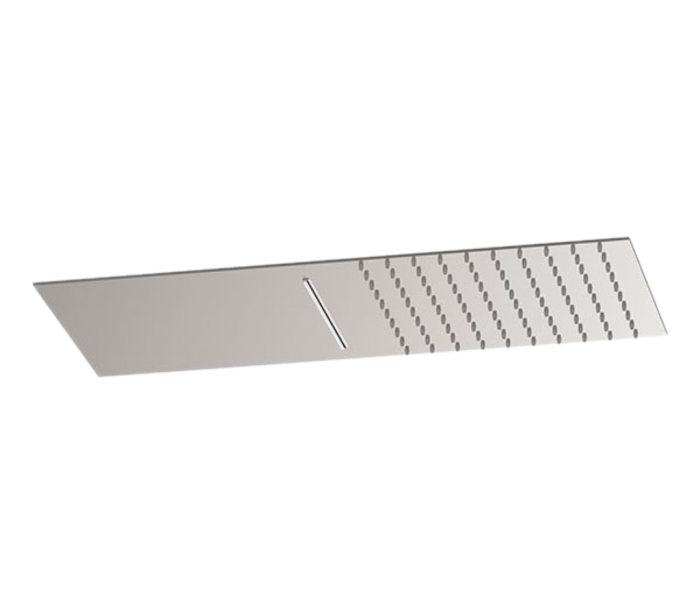 Верхний душ настенный 50x25 см хром глянцевый, Remer, 350UFCAX