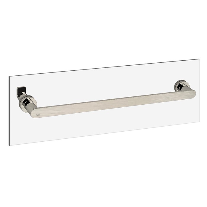 Полотенцедержатель для крепления на стекло, 45 см, Gessi Emporio accessories, finox brushed nickel арт. 38918#149