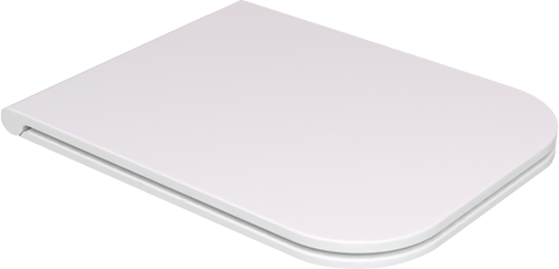 Крышка с сиденьем для подвесного унитаза белый глянцевый, GSG Ceramic Design Brio, BRCOPRSLTICR000
