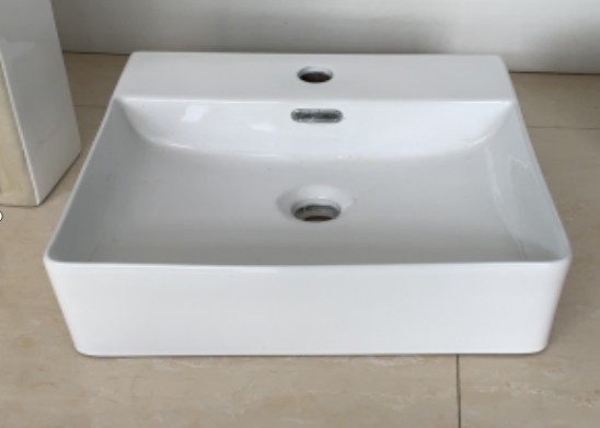 Раковина 500х420х130 накладная, белая, Azario - AZ-78187