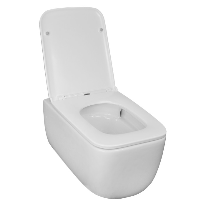 Подвесной унитаз 515х360х360 слив "торнадо", быстросъемное сиденье микролифт, Azario FLAVIA арт. AZ-0076-UQ1