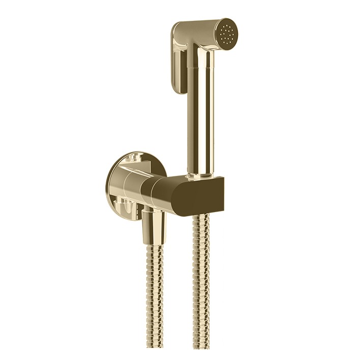 Гигиенический душ, шланг 125см, Gessi Eleganza, finox brushed nickel арт. 45126#149