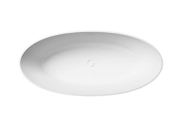 Ванна отдельностоящая Gruppo Treesse Alma 175х80х55 см цвет: белый глянцевый арт. V015BL