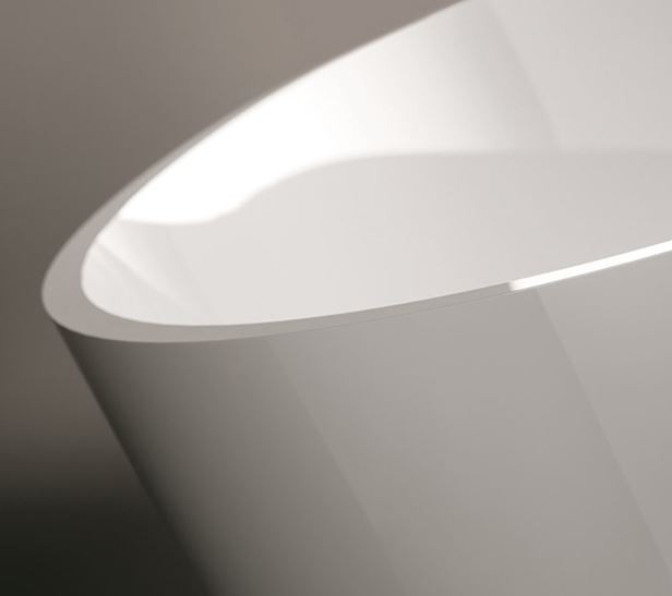 Ванна отдельностоящая Gruppo Treesse Alma 175х80х55 см цвет: белый глянцевый арт. V015BL