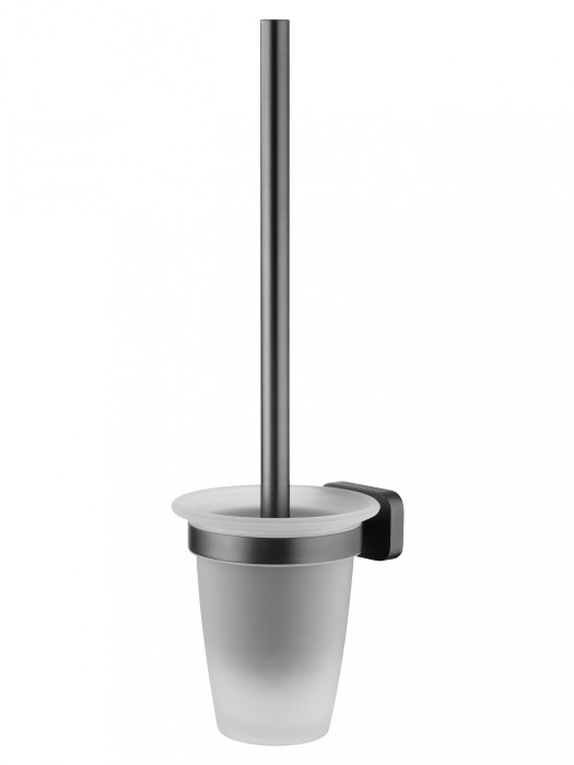 Туалетный ершик в комплекте, Wonzon &amp; Woghand Graffity, WW-9329 цвет: графит