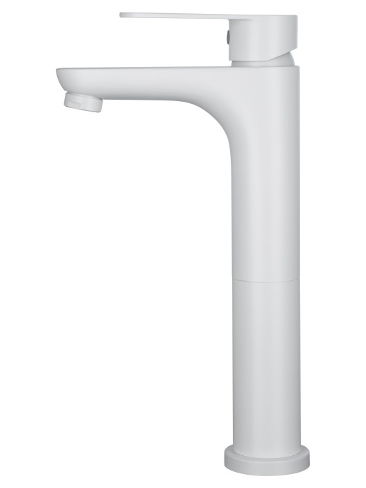 Смеситель для раковины высокий, Wonzon & Woghand Alfa, WW-A40232-MW цвет: белый