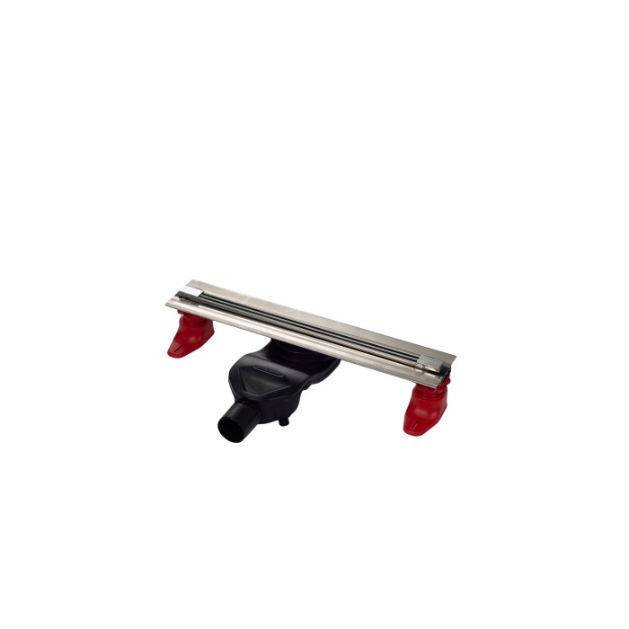 Душевой лоток BERGES SUPER Slim 400, матовый хром, S-сифон D50 H60, арт.090177