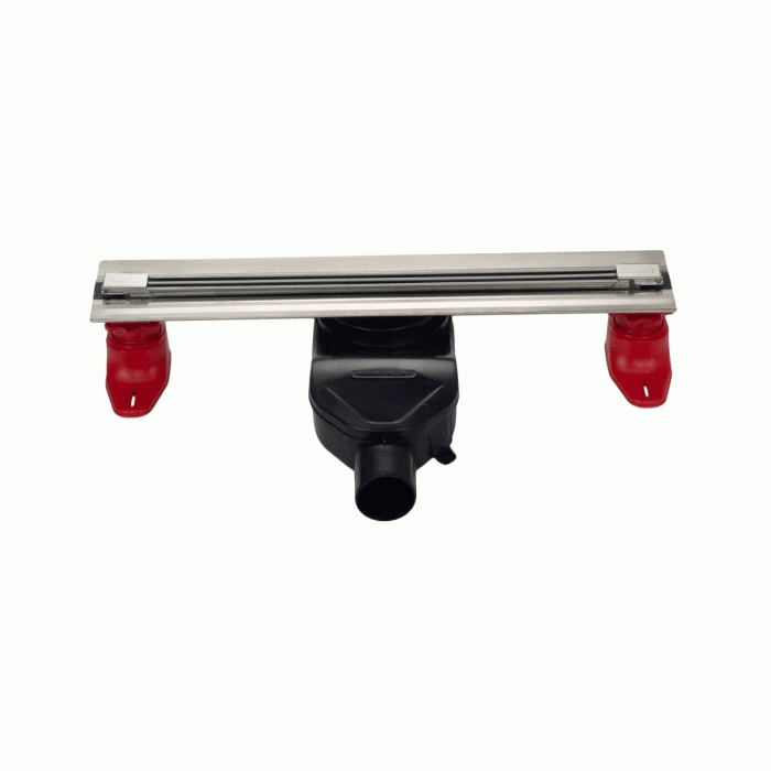 Душевой лоток BERGES SUPER Slim 400, матовый хром, S-сифон D50 H60, арт.090177