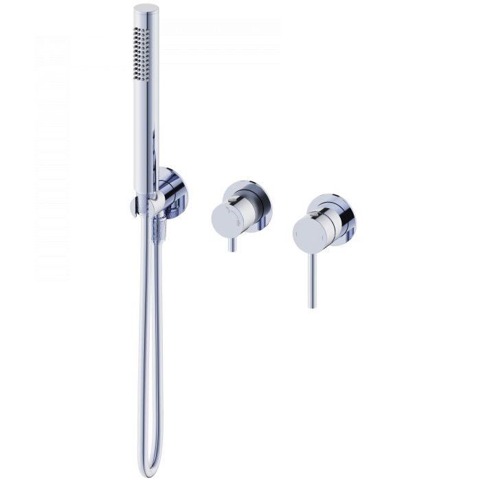 Смеситель для душевой системы встраиваемый, Wonzon &amp; Woghand Stick, WW-838017-CR цвет: хром