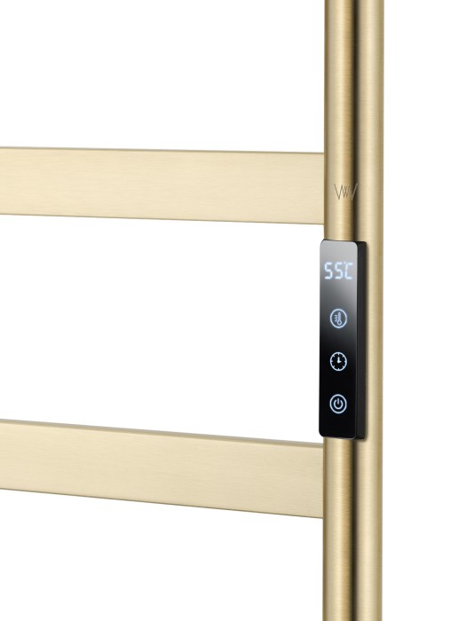 Полотенцесушитель электрический напольный, Wonzon & Woghand Bremen, WW-A207-BG цвет: золото