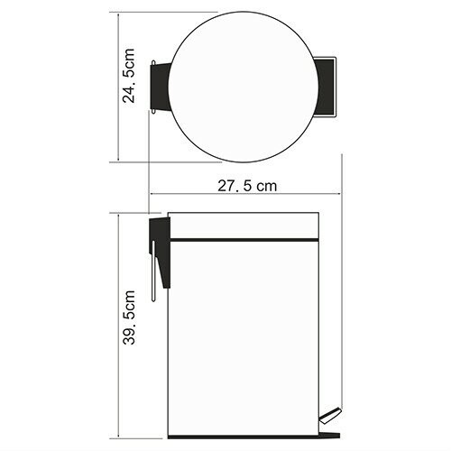 Ведро 12L WasserKRAFT арт. K-612