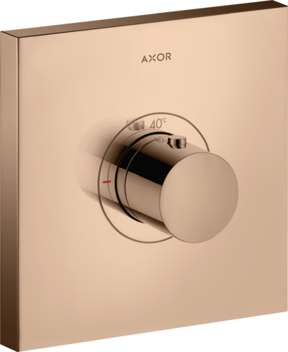Термостат для душа ShowerSelect Axor, полированное красное золото арт. 36718300