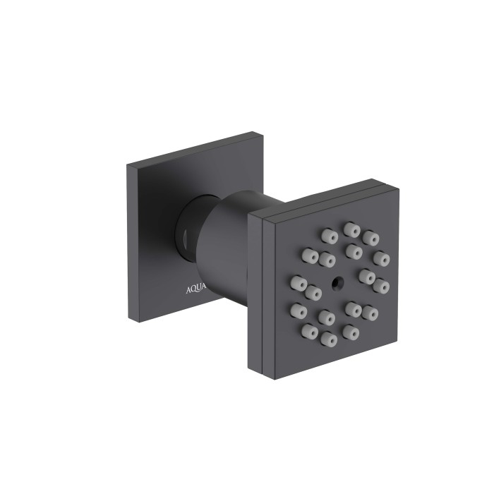 Боковая форсунка 50x50, Aquatek, черный арт. AQ2098MB