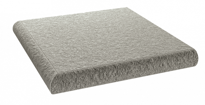 Ступень кортина серый угловая луна 32,5x32,5 Coliseum Gres Cortina арт. 620070000936