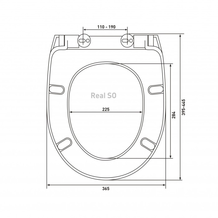 Сиденье Berges Real SO арт. 010703