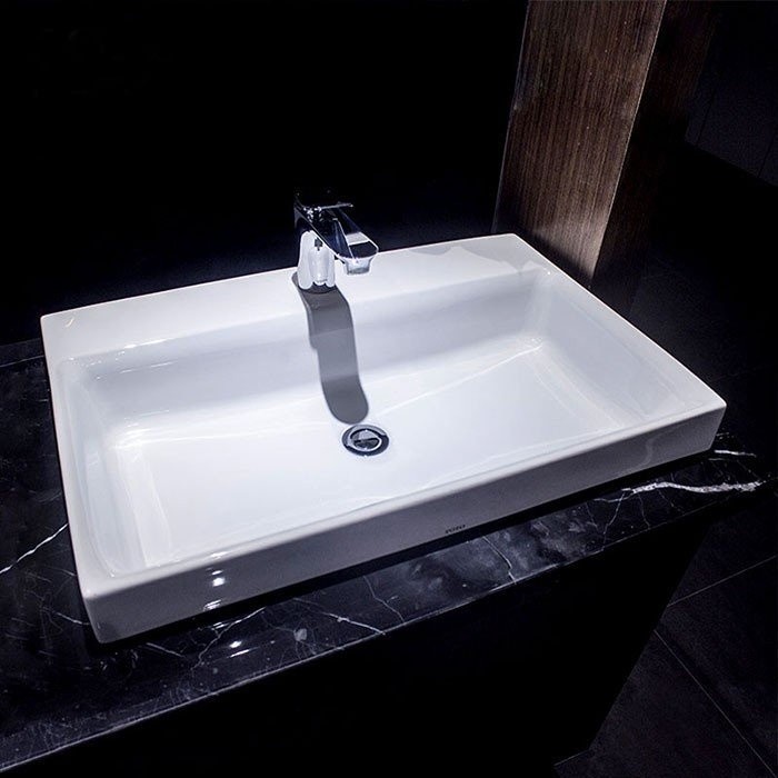 Раковина для ванной на 70 см, MH TOTO, LW1617C цвет: белый