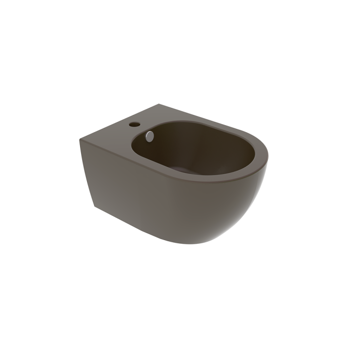 Биде подвесное кофейный матовый, GSG Ceramic Design Like, LKBISO018