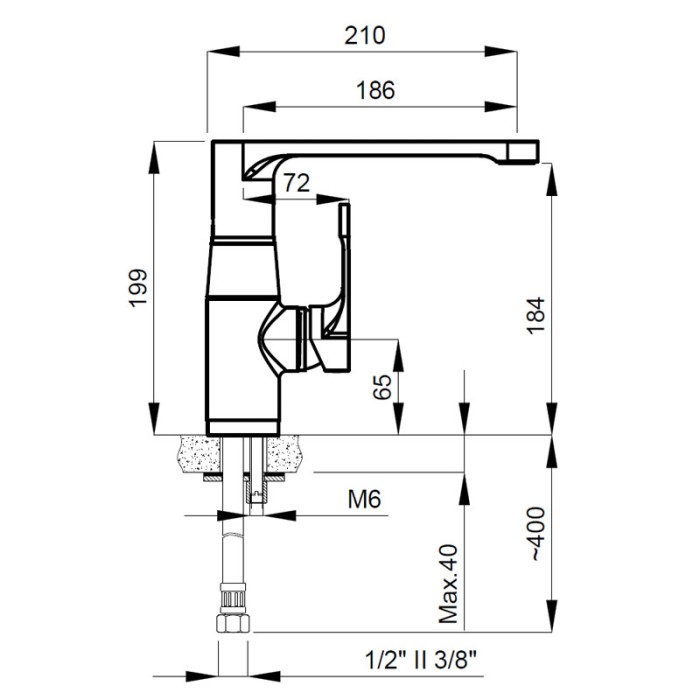 Смеситель для кухни, хром, Azario VIANO арт. AZ-15834431