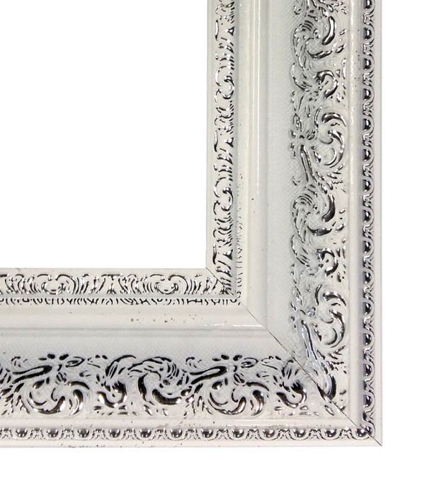 Зеркало LED 630х780 серебро, c подсветкой и диммером, сенсорный выключатель, Azario Марсель - ФР-00000910