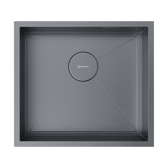 Кухонная мойка Omoikiri Kasen 49-16-INT-GM нерж. сталь, цвет вороненая сталь арт. 4997055