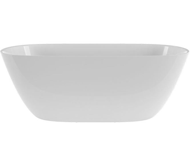 Ванна отдельностоящая Victoria+Albert Lussari 166х73см белая арт. LU2-N-SW-NO