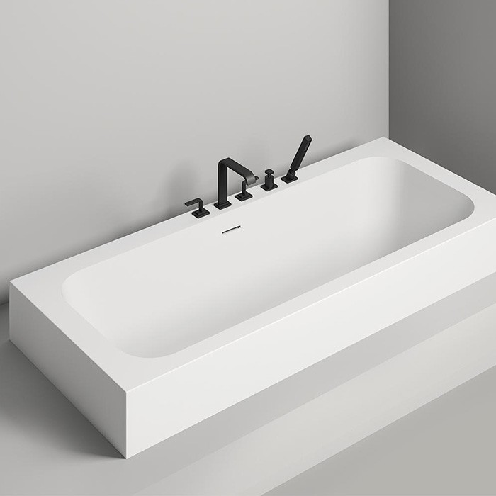 Ванна встраиваемая 170x75, матовая, Salini ORLANDA AXIS KIT арт. 103323M