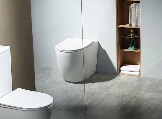 Унитаз напольный приставной, безободковый Aquatek Европа арт. AQ1902-00