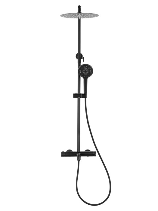 Душевая система, Wonzon & Woghand Stick, WW-88739017-MB цвет: черный