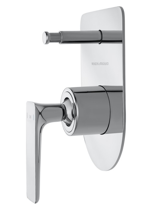 Смеситель для ванны встраиваемый, Wonzon & Woghand Shark, WW-483700-CR цвет: хром