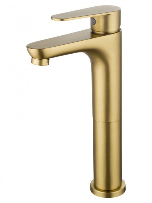Смеситель для раковины высокий, Wonzon &amp; Woghand Alfa, WW-A40232-BG цвет: золото