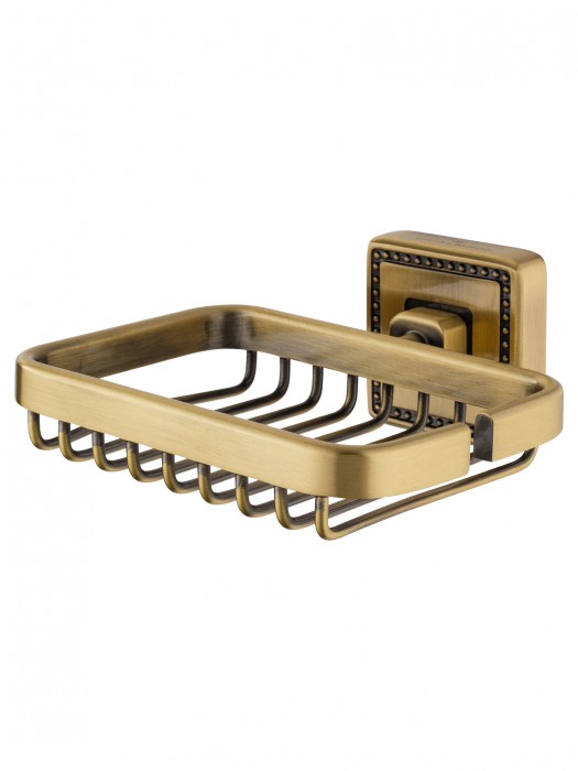 Мыльница с держателем, Wonzon &amp; Woghand Roma, WW-7224 цвет: бронза