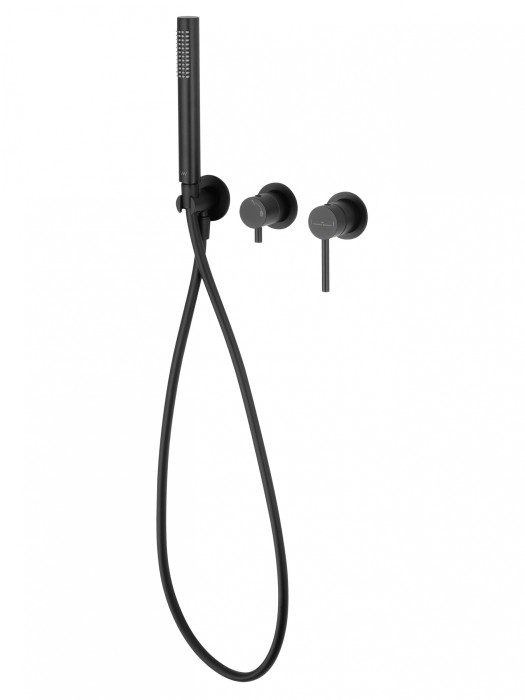 Смеситель для душевой системы встраиваемый, Wonzon &amp; Woghand Stick, WW-838017-MB цвет: черный