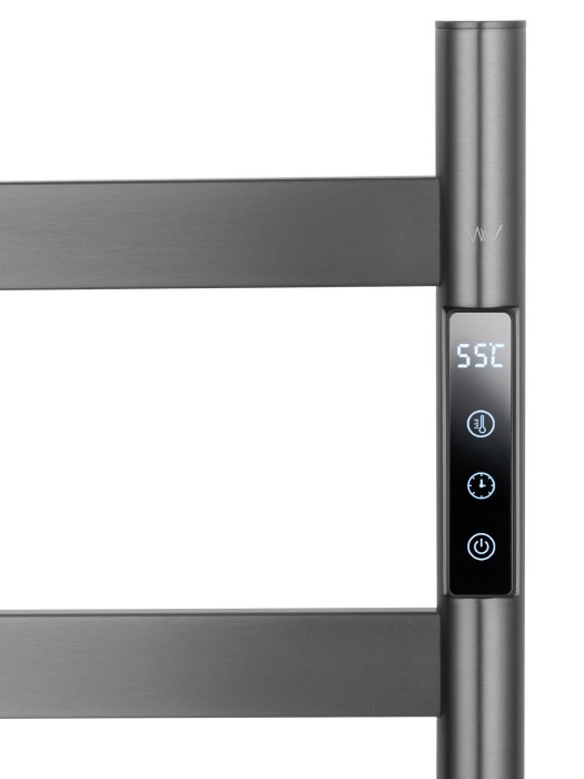 Полотенцесушитель электрический, Wonzon & Woghand Essen, WW-A404-GM цвет: графит