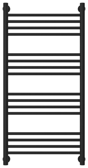 Сунержа Водяной полотенцесушитель 1000x500, Богема+ прямая, 31-0220-1050 цвет: матовый чёрный