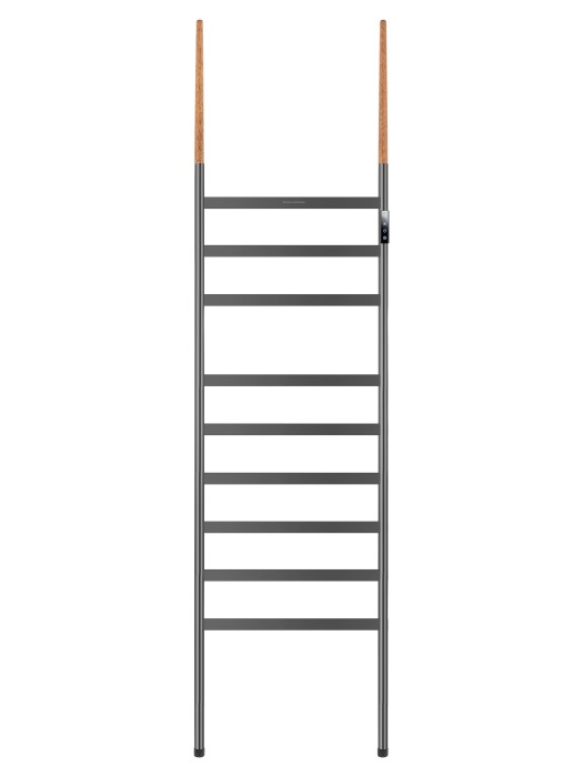 Полотенцесушитель электрический напольный, Wonzon & Woghand Bremen, WW-A207-GM цвет: графит