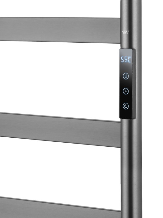 Полотенцесушитель электрический напольный, Wonzon & Woghand Bremen, WW-A207-GM цвет: графит