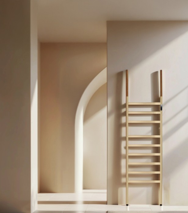 Полотенцесушитель электрический напольный, Wonzon & Woghand Bremen, WW-A207-GM цвет: графит