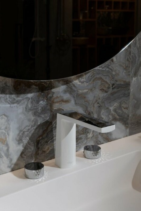 Смеситель для раковины, хром, Venturo Boheme 150-WCR-DIAMOND