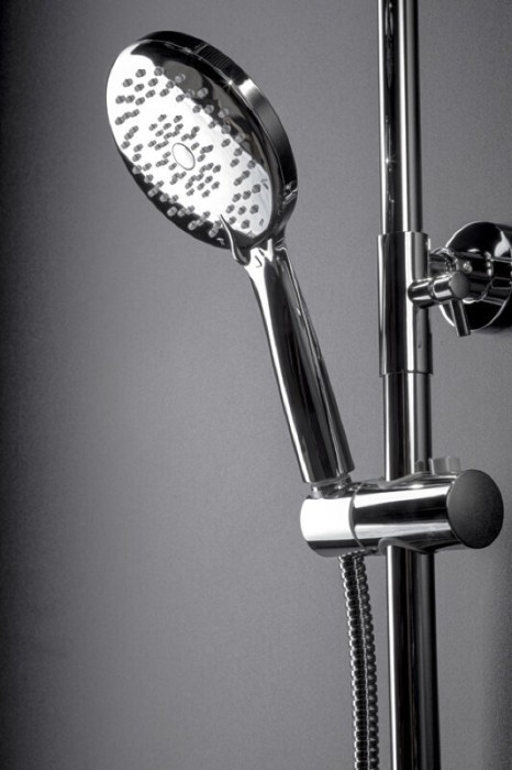 Стойка для душа со смесителем, золото, Spectre Boheme 458-G