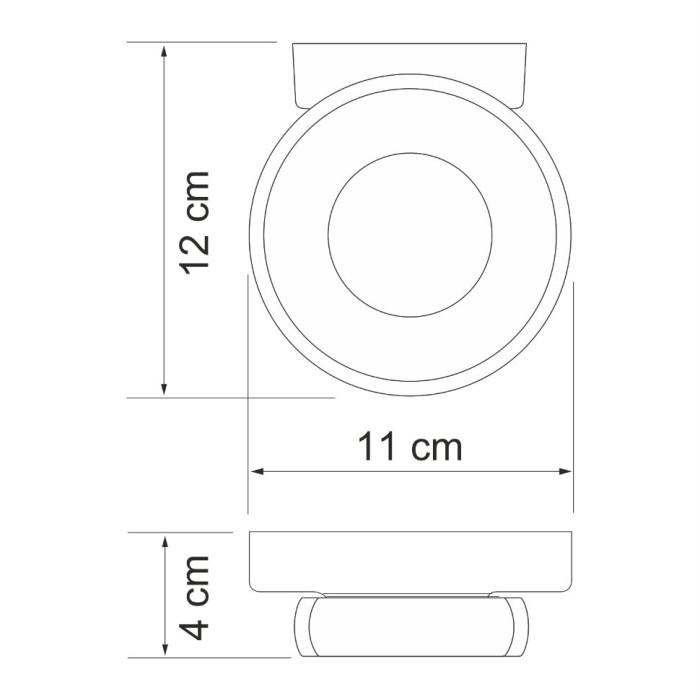 Мыльница WasserKRAFT Berkel K-6800 арт. K-6829